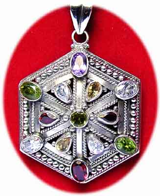 Edelstein Anh�nger Rajasthan