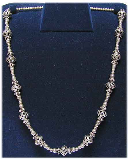 Silber Collier
