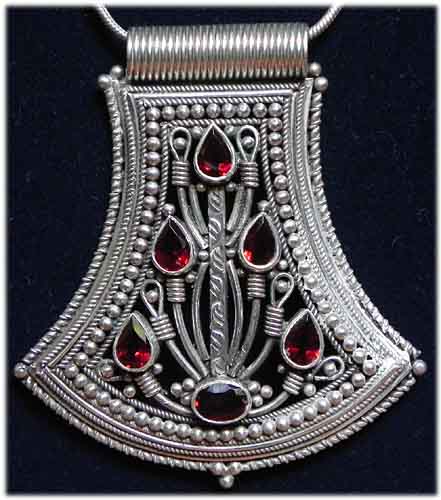 Edelstein Anhnger Rajasthan