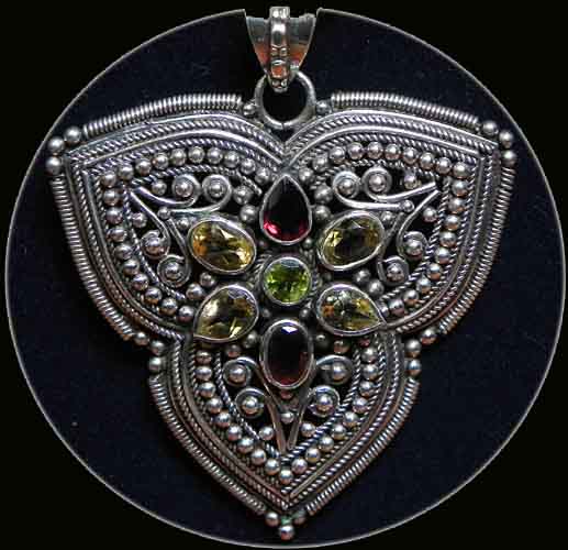 Edelstein Anhnger Rajasthan