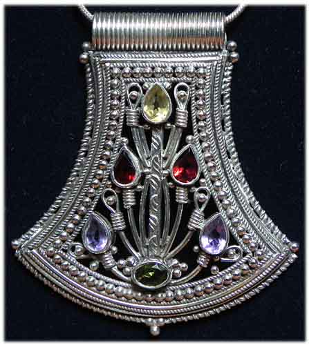Edelstein Anhnger Rajasthan