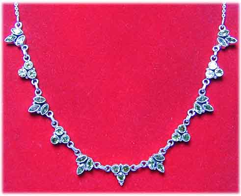 Peridot Collier