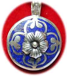 Inlay Lotus Anhnger
