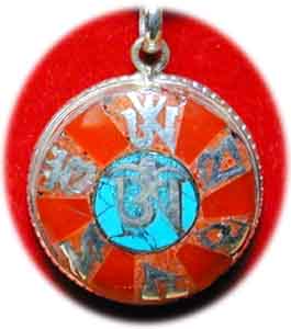 Inlay -Mantra-Anhnger